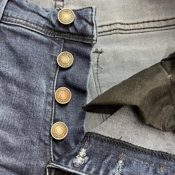 KanCan L.A. Mid-Rise Skinny Dark Wash Jeans Size 9/28 Style 11038 Cut# 1462 - Picture 6 of 9